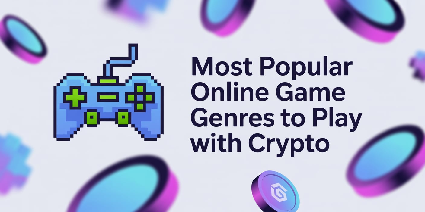Most Popular Online Game Genres to Play with Crypto