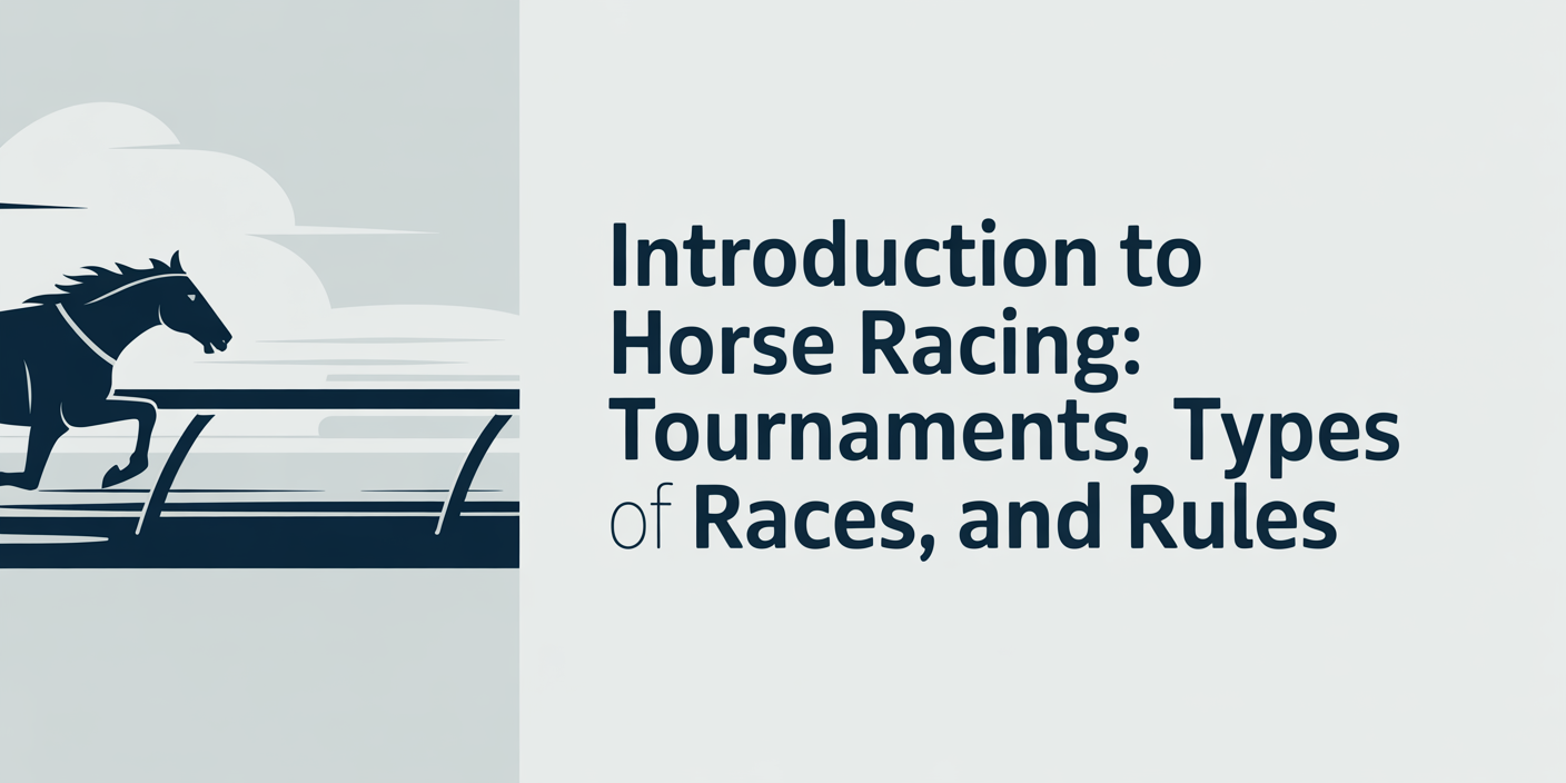 Introduction to Horse Racing: Tournaments, Types of Races, and Rules